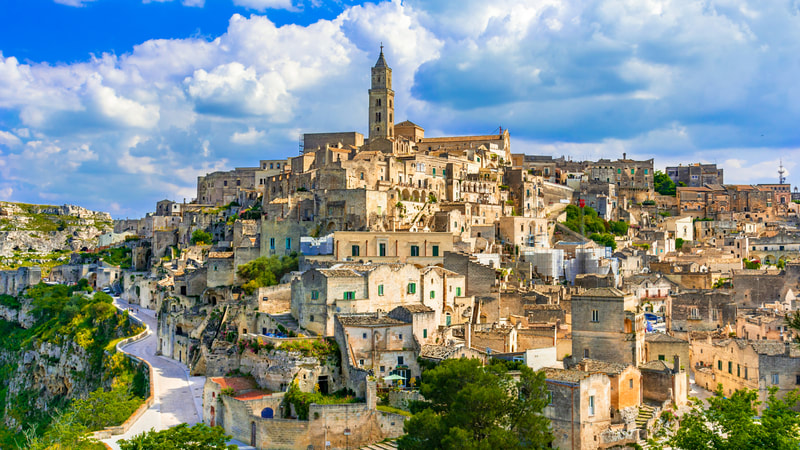De Sassi van Matera, startpunt van onze reizen naar Salento
