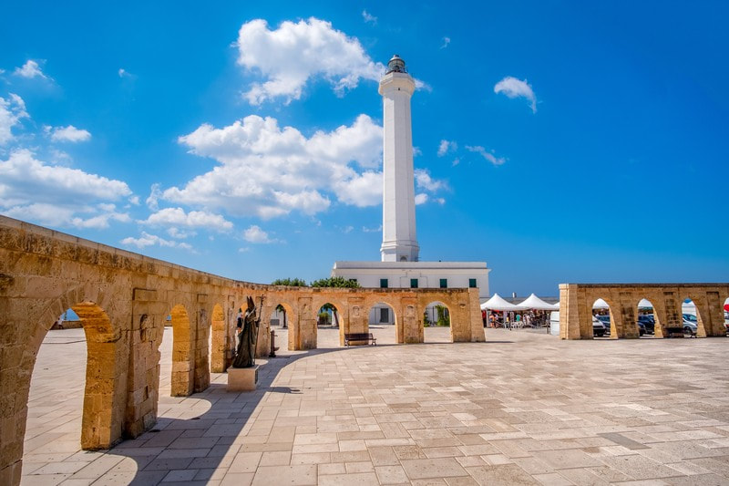 Santa Maria di Leuca, waar het Apulische aquaduct eindigt