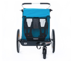 Fietskar Thule Coaster voor twee kinderen