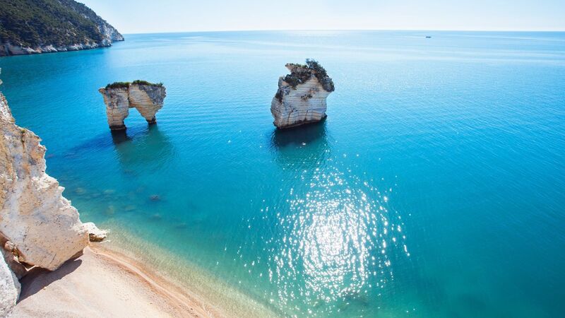 Tour van de Gargano: het nationale park en de kust